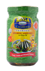 MEGA Spanish Sardines In Olve Oil 225 g