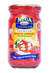 Mega Spanish Sardines In Tomato Sauce 225 g