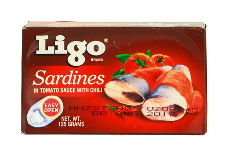 Ligo Sardined Chili In Tomatao Sauce 125 g