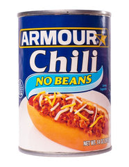 Armour Chili No Beans (Can) 14 oz