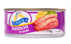 Sun &amp; Sea Salmon in Brine 170 g