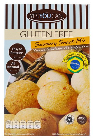 Yes You Can Gluten Free Savoury Snack Mix 400 g