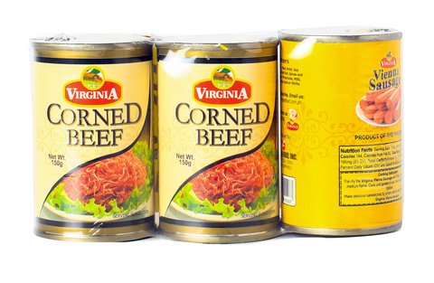 Virginia Corned Beef + Vienna Sausage 3 pcs (150 g /can)