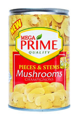 Mega Prime Pieces &amp; Stems Mushroom 425 g