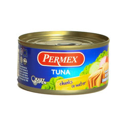 Permex Producer &amp; Exporter Corp Tuna Chunks Water 184 g