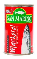 San Marino Premium Mackerel In Tomato Sauce 165 g