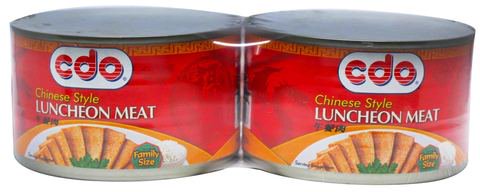 CDO Chinese Style Luncheon Meat 1 pack (2 pcs x 350 g)